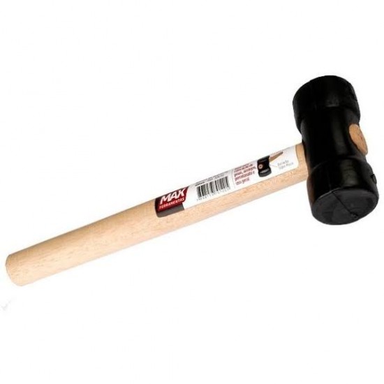 MARTELO  BORRACHA  PT 40MM 32855   MAX