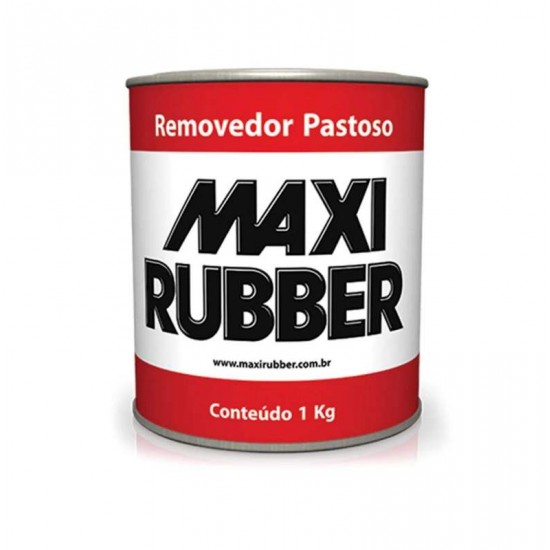 REMOVEDOR TINTAS 1KG PASTOSO MAXI RUBBER