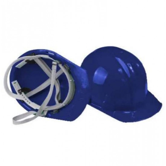 CAPACETE SEGURANCA C/AJUSTE AZUL