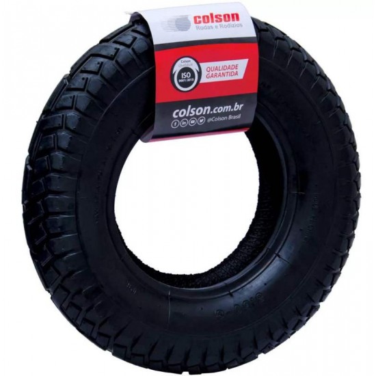 PNEU DE CARRINHO 3,25X8 2LONAS   1PC