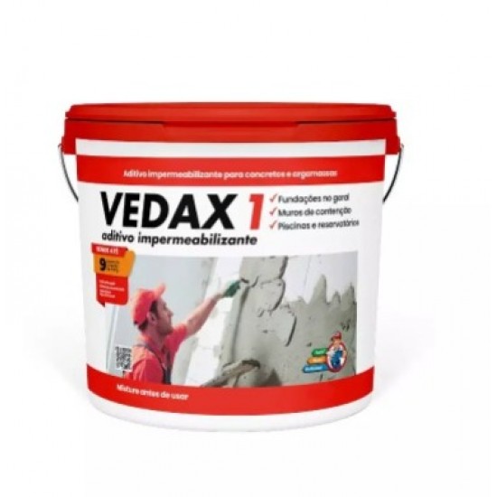 VEDAX 1 ADITIVO IMPERMEA            3,6L