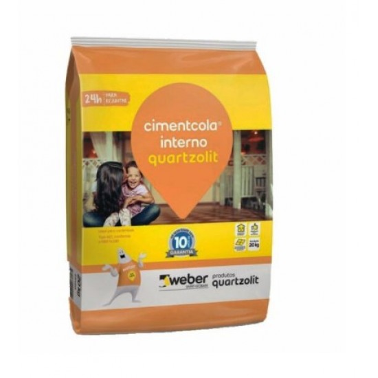 ARGAMASSA CINZA INTERNO         20KG 1UN