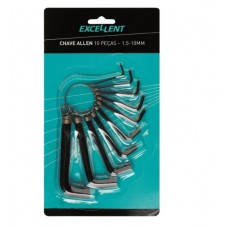 4492921 - JOGO CHAVE ALLEN ARG  1.5-10MM 10PC  3LN
