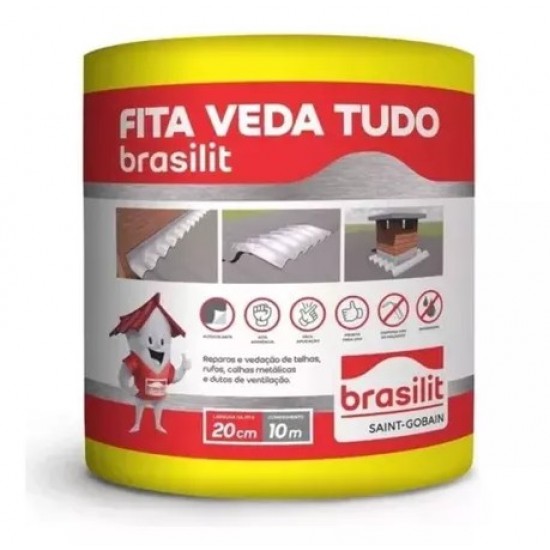 FITA ALUM MULT.USO 15X10 BRASILIT