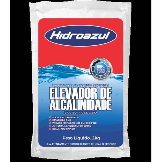 ELEVADOR DE ALCALINIDADE 2KG      HIDROA