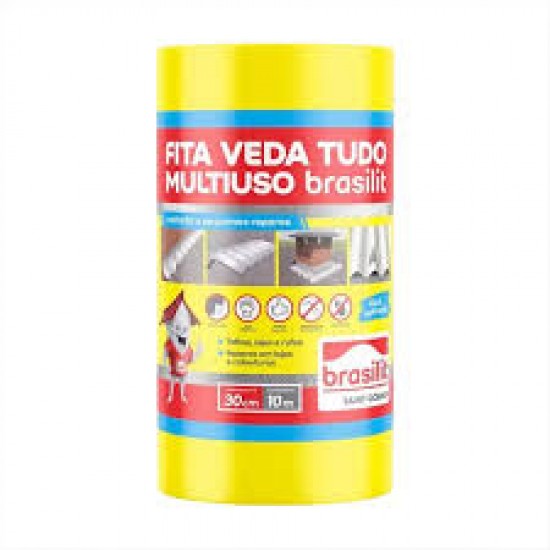 FITA ALUM MULT.USO BRASILIT        30X10