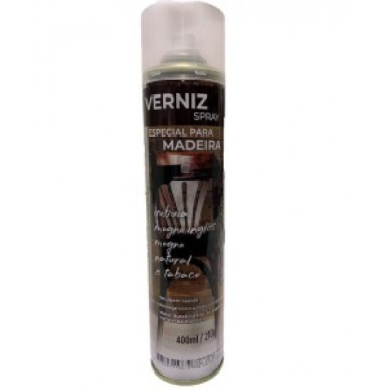 VERNIZ MADEIRA TABACO     400ML 6PC  146